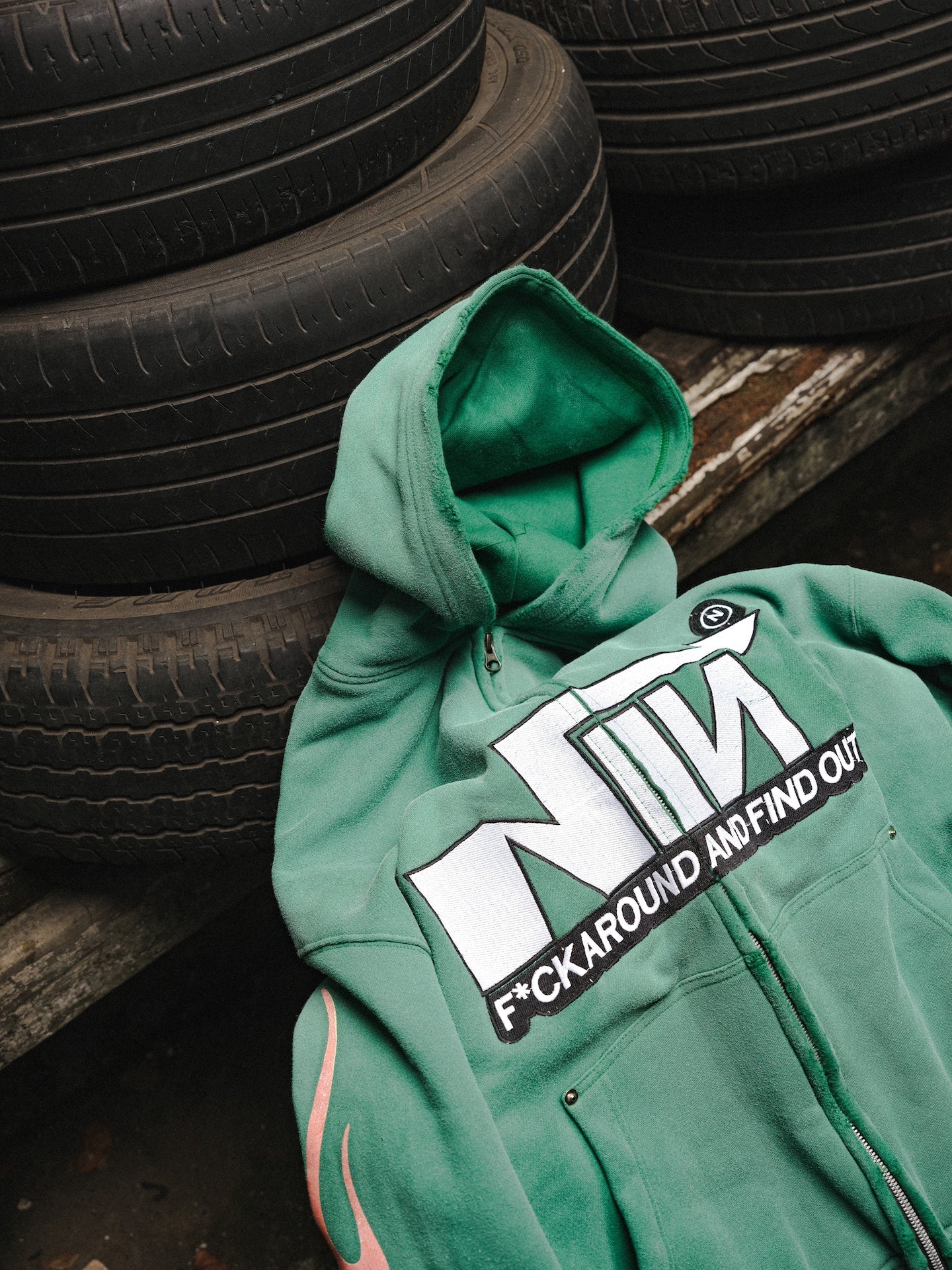 Battle Hoodie in Vert