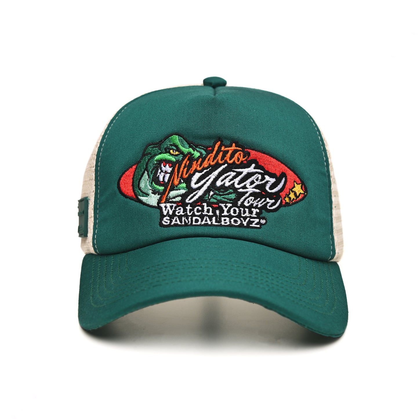 NINDITO x SANDALBOYZ GATOR CAP GREEN