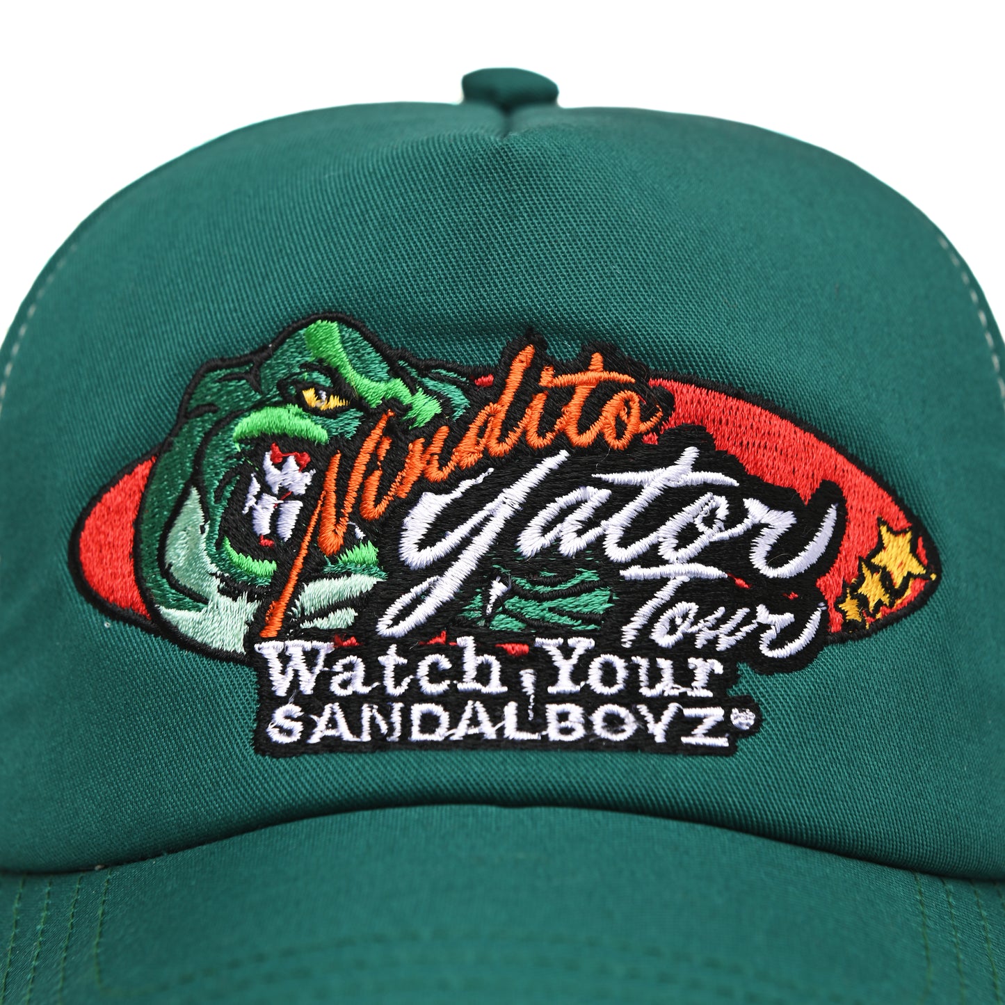 NINDITO x SANDALBOYZ GATOR CAP GREEN