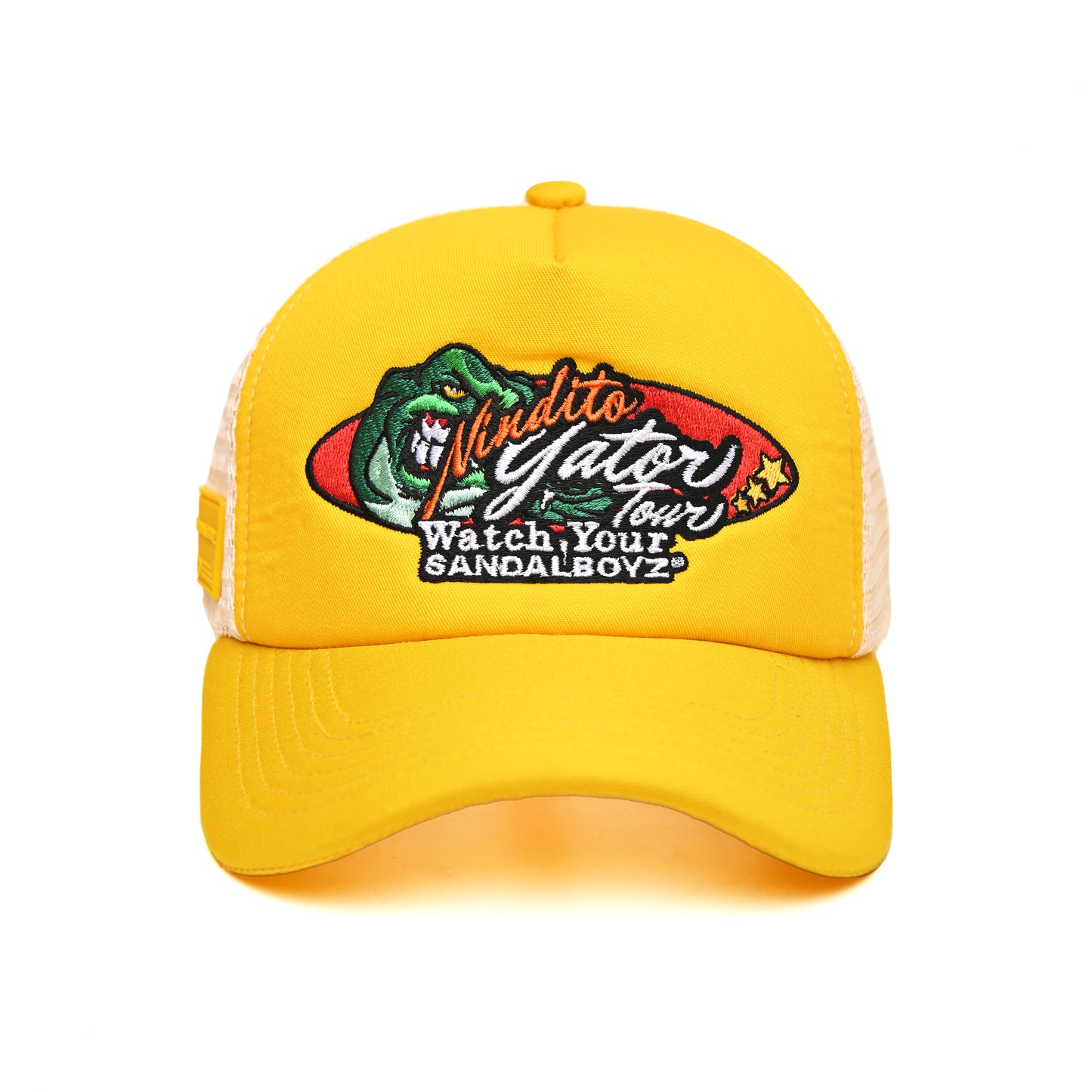 NINDITO x SANDALBOYZ GATOR CAP YELLOW