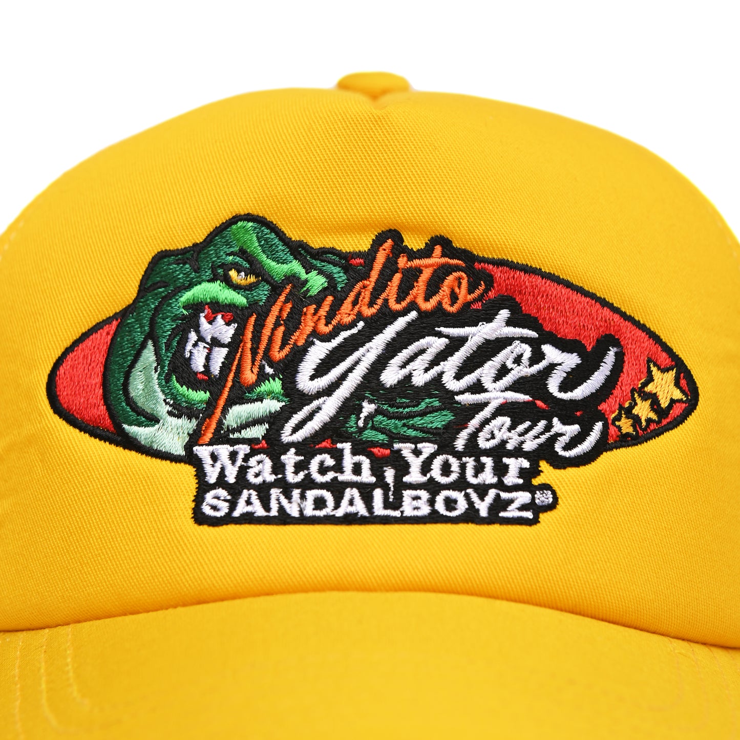NINDITO x SANDALBOYZ GATOR CAP YELLOW