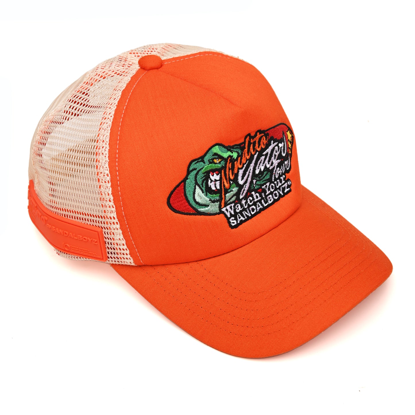 NINDITO X SANDALBOYZ GATOR CAP ORANGE