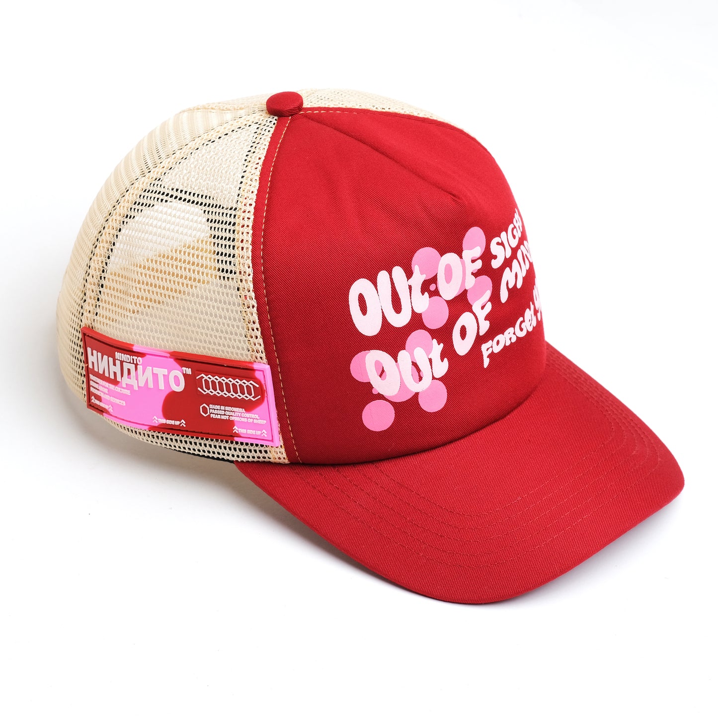 NINDITO™ LMP Trucker Hat in Cherry